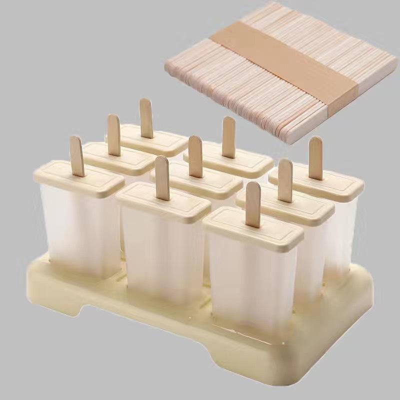 Ice Cream Mold Popsicle Diy Homemade Ice Cream Machine Professional Ice-lolly Mold Popsicle Moulds Tray Kitchen DIY Accessories