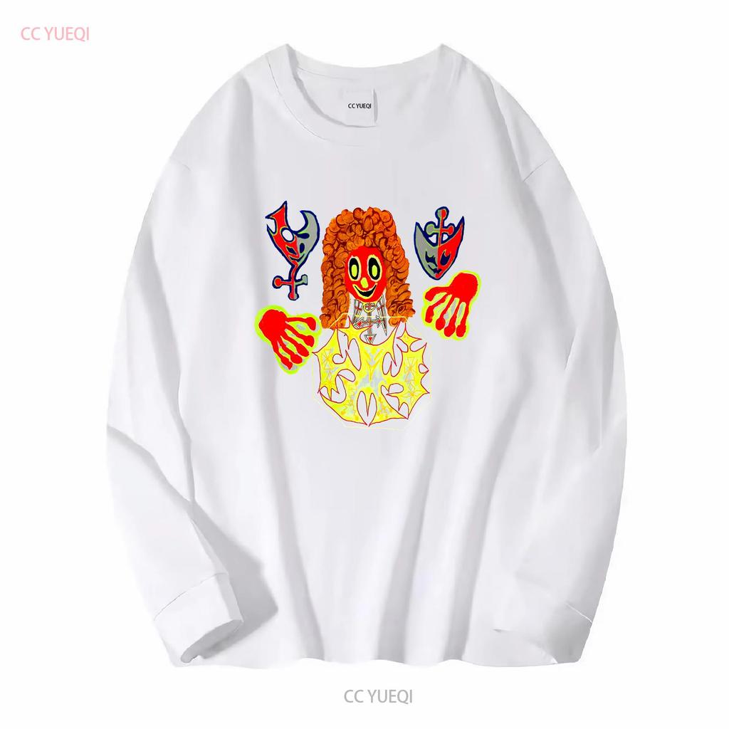 Bladee Excelsior Exeter Sprite Weißes T-Shirt Gr. L Yung Lean Drain Gang ecco2k Vintage Gewaschen Lässig Grafik Unisex Bequem