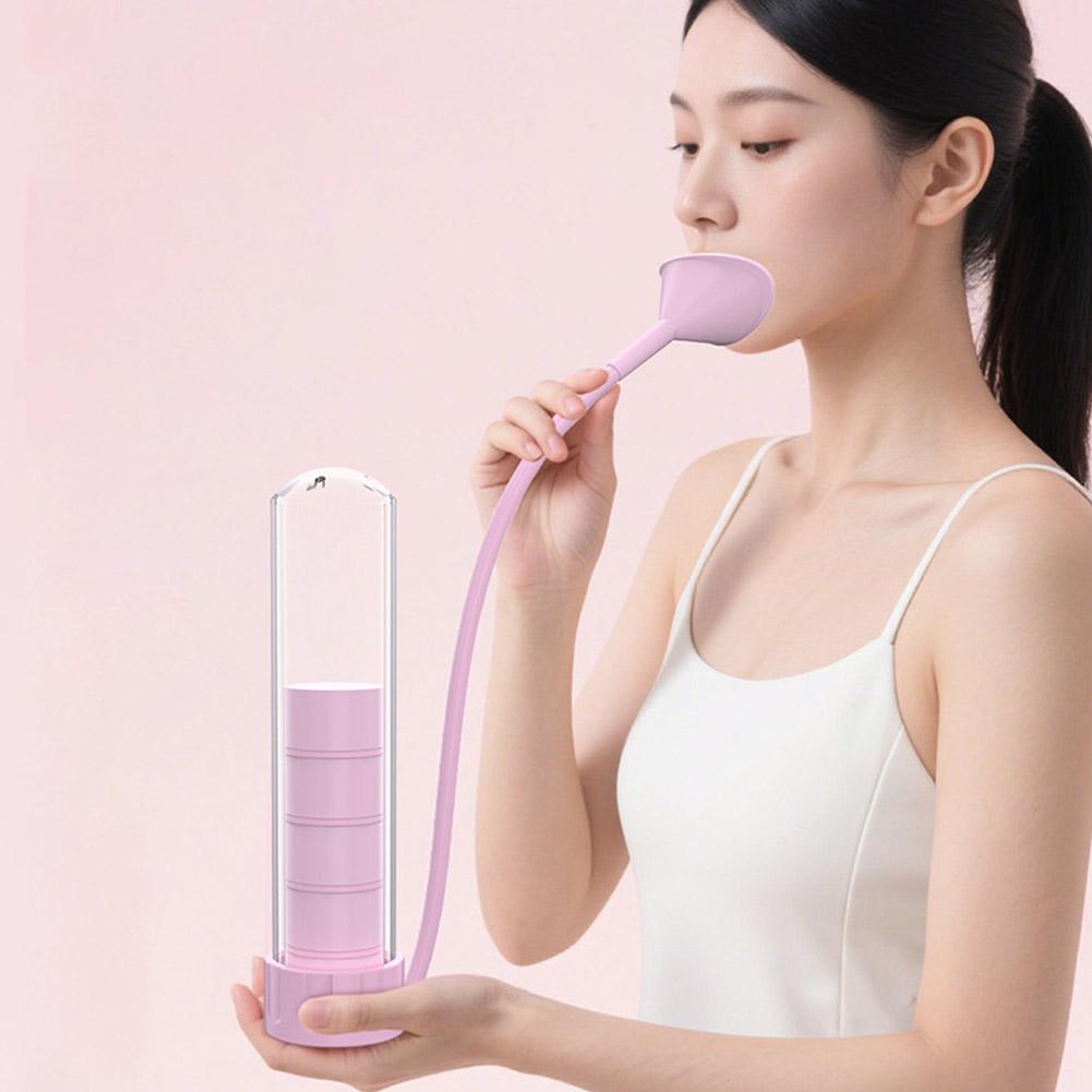 Breathing Dumbbell Abdominal Breathing Trainer Deep Breathing Exercise Dumbbell Set, Lung Capacity Boosting Device