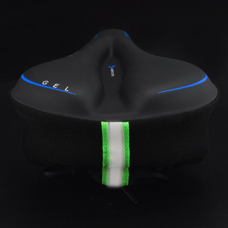 Bicycle Cushion Cover Thickened Silicone Soft Seat Cushion Mountain Bike Super Soft Seat Cover Seat