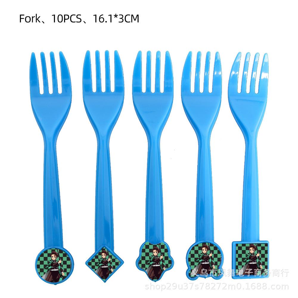 Geist Tötendes Schwert Geburtstagsparty Zubehör Einweggeschirr Pappteller Pappbecher Papierservietten Jungen Dekoration Umweltschutz