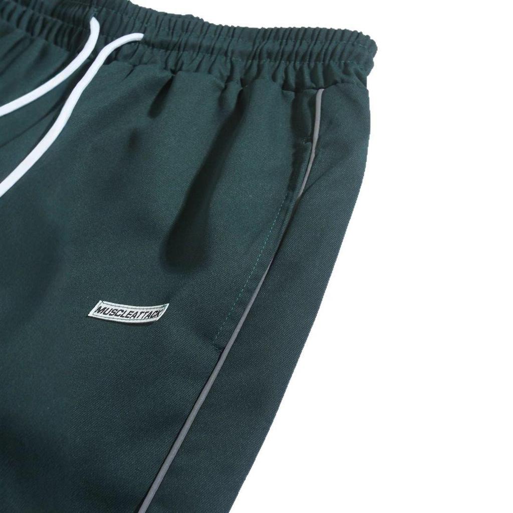 Men's Retro European High Street Trend Joggers - Autumn Casual Woven Pants