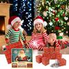 1000Pcs/Set Christmas Jigsaw Puzzle Advent Puzzle 2025 24 Days Educational Puzzle Xmas Countdown Calendar Decoration Holiday Party Gift