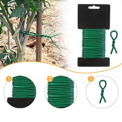 Plant Tie Flexible Waterproof Garden Wire for Home Organizing Tomatoes Vines