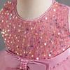 2024 Baby Mädchen Party Kleid Pailletten 1st Geburtstag Taufe Kleinkind Kleid Hochzeit Grün Prinzessin Kleider für Kinder Mädchen Luxus Kleid
