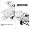 Vintage Eisen Flugzeugmodell Vintage Flugzeug Metallflugzeug Ornament Flugzeugmodell Kunstwerk