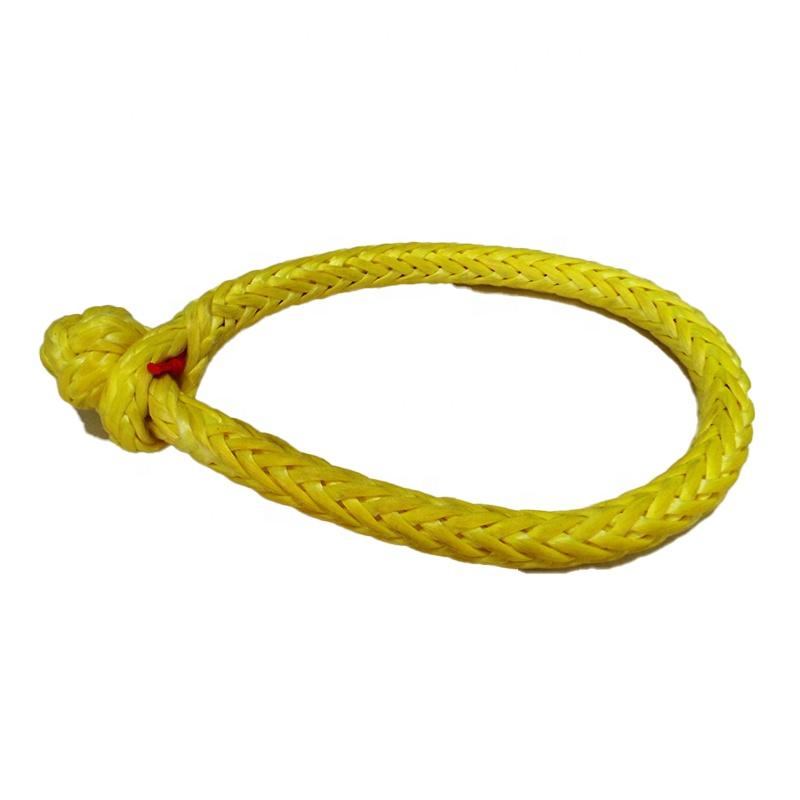 Hyropes Towing Braided UHMWPE Soft Shackle Rope for Marine