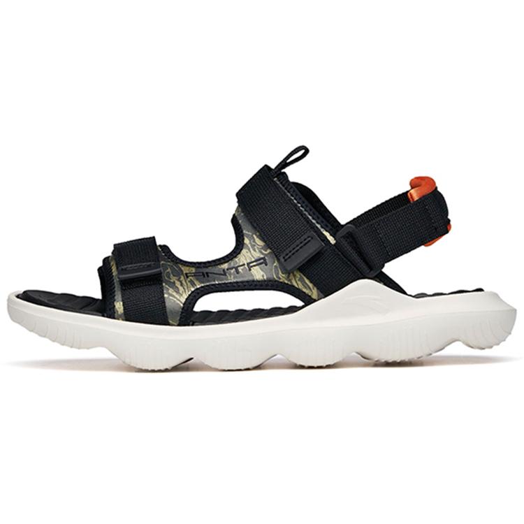 New ANTA Beach Sandals Men Green/Black 112238505-4