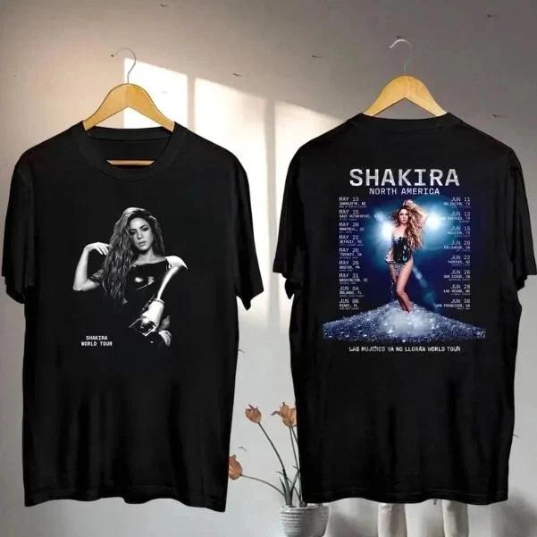 Shakira 2025 Concert T-Shirt, Shakira Las Mujeres Ya No Lloran 2025 World Tour. 4XL