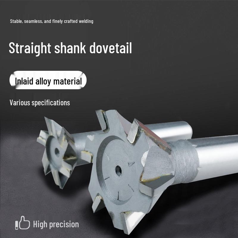 Solid Carbide Dovetail Milling Cutter - 16 to 60 Degrees