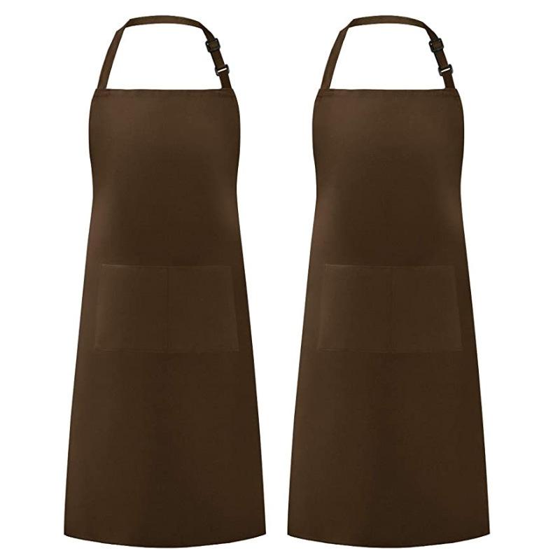 Apron with yoke-adjustable with pockets, kitchen aprons family, apron for Chef, Catering, bakery, work clothes for hairdresser