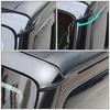 2x Car Water Rain Gutter Extension Cover For Jeep Wrangler JK 2007-2017