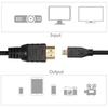 Micro HDMI-compatible To HDMI-compatible 1080P Data Cable for Smartphones Tablets