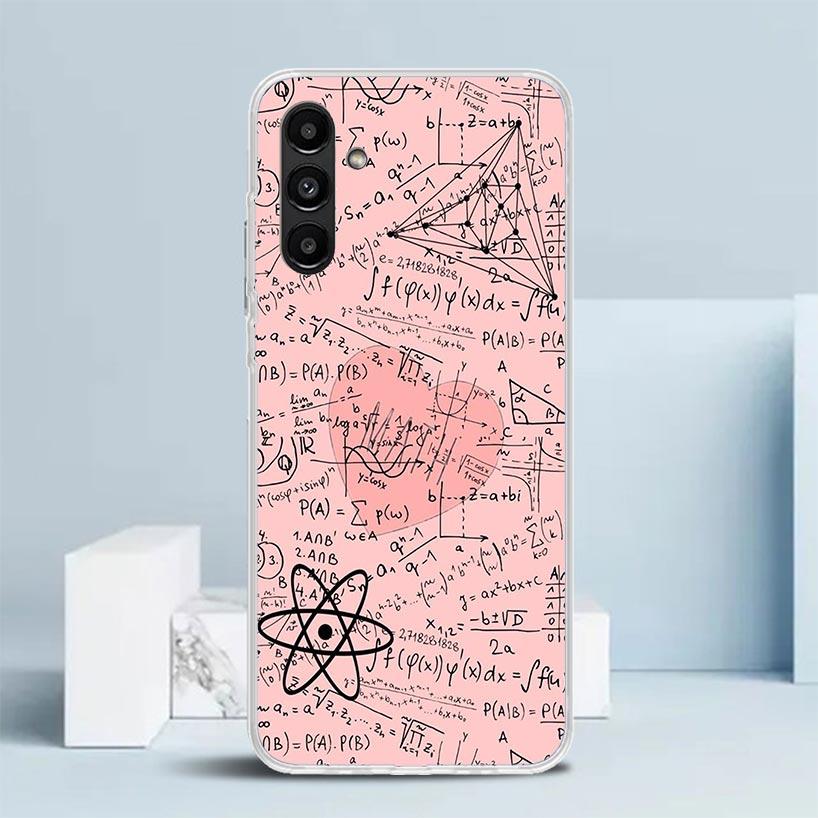 Physics Chemical Mathematics Phone Case For Samsung Galaxy A17 A37 A57 A16 A15 A14 A13 A56 A55 A54 A53 A36 A35 A34 A33 A26 A25 A