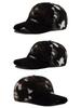 Camouflage Lammwolle Baseballkappe - Unisex Herbst/Winter Warme Entenschnabel Sonnenhut
