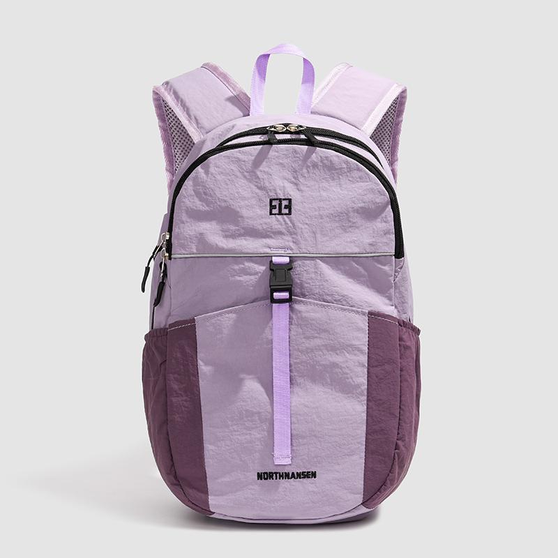 Contrast Color Stitching Outdoor Backpack Ultra Light Waterproof Backpack Large Capacity Women's Travel Bag