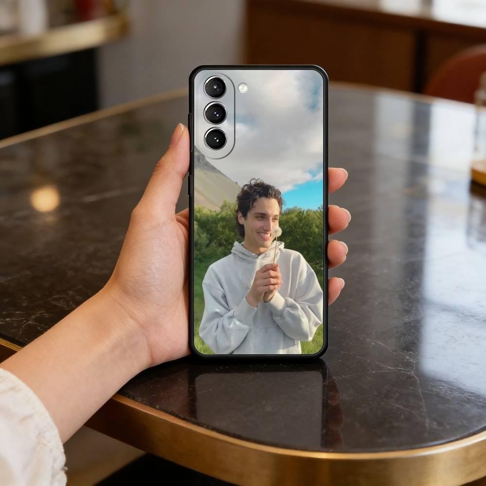 

H-Humbe DDC Phone Case For Samsung S25,24,23,22,30,21,10,9,Ultra,Plus,Lite,FE,4,5 G Soft Black Case Samsung S30plus5G
