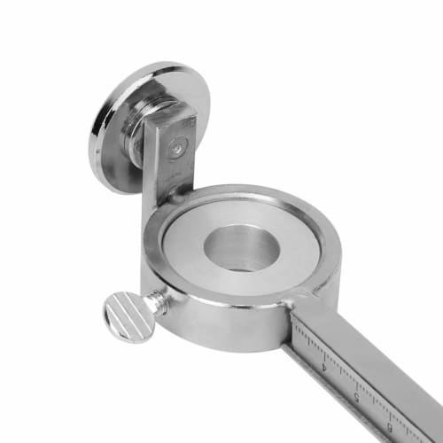 Hilitand Stainless Steel Torch Compass Roller Guide G01-100 Oxygen Welding Cutting Tool with Scale Ruler