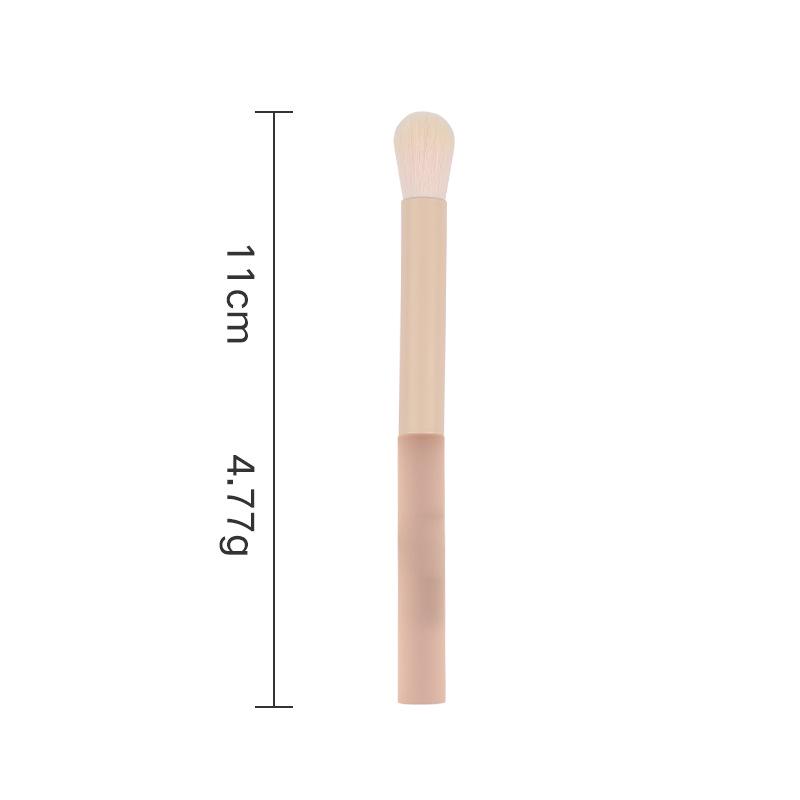 Mini 10-Piece Candy Makeup Brush Set: Stippling, Powder, Highlight, Eyeshadow