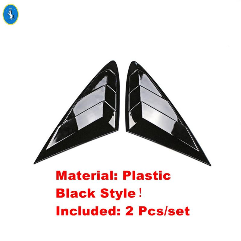 Car Rear Window Shutter / Wing Case Rearview Mirror Cover Trim For Hyundai Sonata DN8     Exterior Accessories