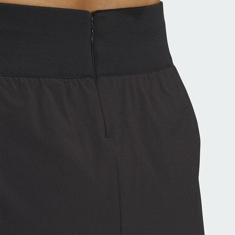 Adidas Tech Woven High-Rise Elastic Waist Sports Shorts Women Black IM8827