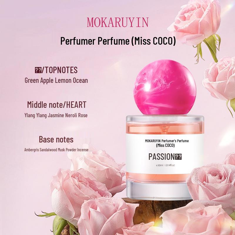 

Мока Руйин Пылающее Желание Парфюмера: Стойкий цветочный, фруктовый и древесный аромат для женщин 30ml