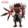 Skibidii Toileted Building Block Set - Giant G-Man TVman Speakerman Titan Boss Bricks Model Toy for Kids Xmas Gift Wholesale