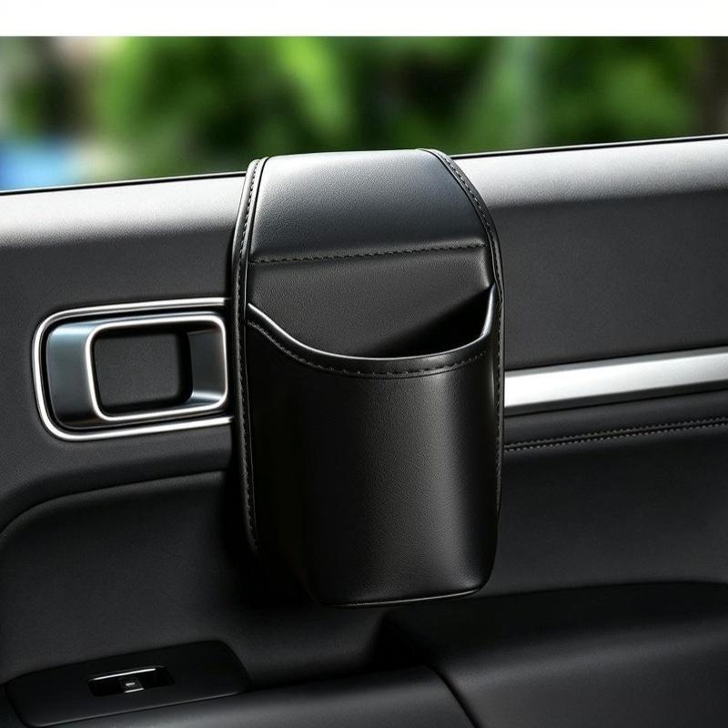 Car Door Cup Holder Storage Bag Universal Back Clip Design Drink Rack Organizer Box Waterproof Seat Back Storage Pocket