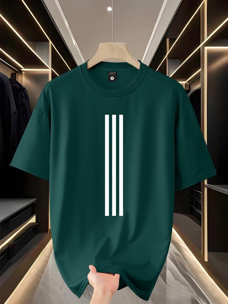 Mens Heavyweight 100 Cotton Graphic Tshirt Lightweight and Breathable Comfortable Casual Wear Trendy Machine Washable