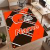Cleveland Browns (1) Personalized Name Office Carpet Stylish Decor for Living Room Bedroom Kitchen