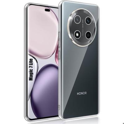 Case for Honor Magic 7 Lite, Transparent Silicone Protection Non-Slip Soft Anti-Scratch