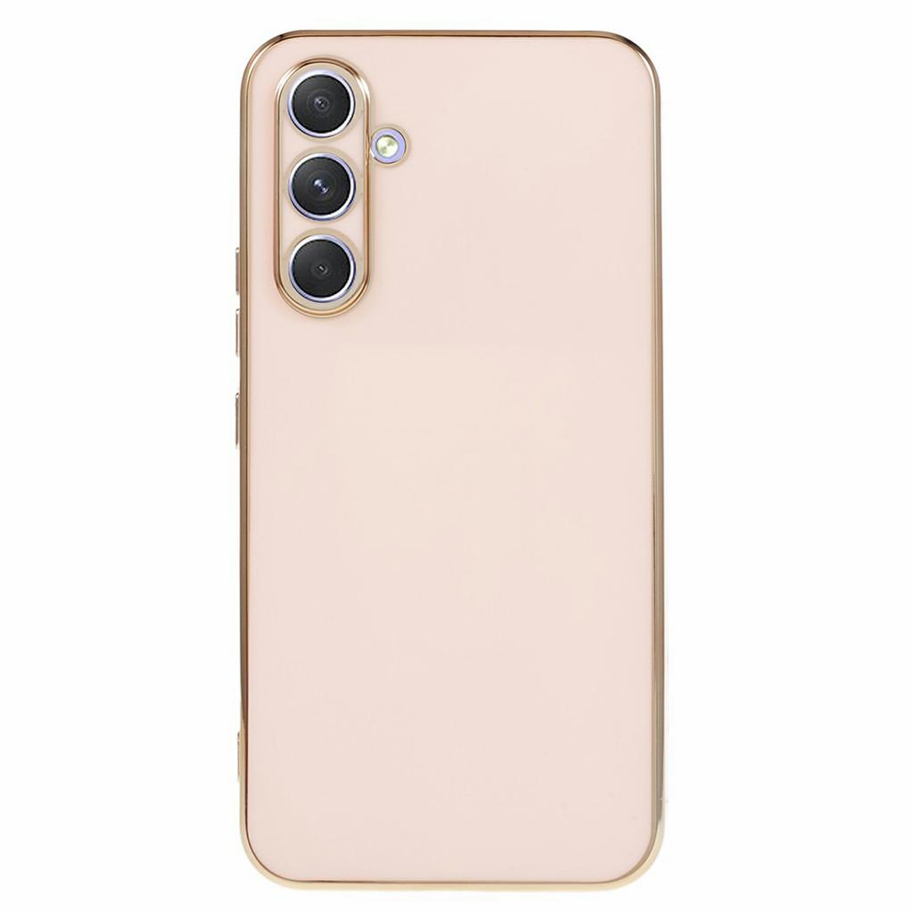 For Samsung Galaxy S25 Case TPU Slim Fit Shockproof Phone Cover 6D Electroplating