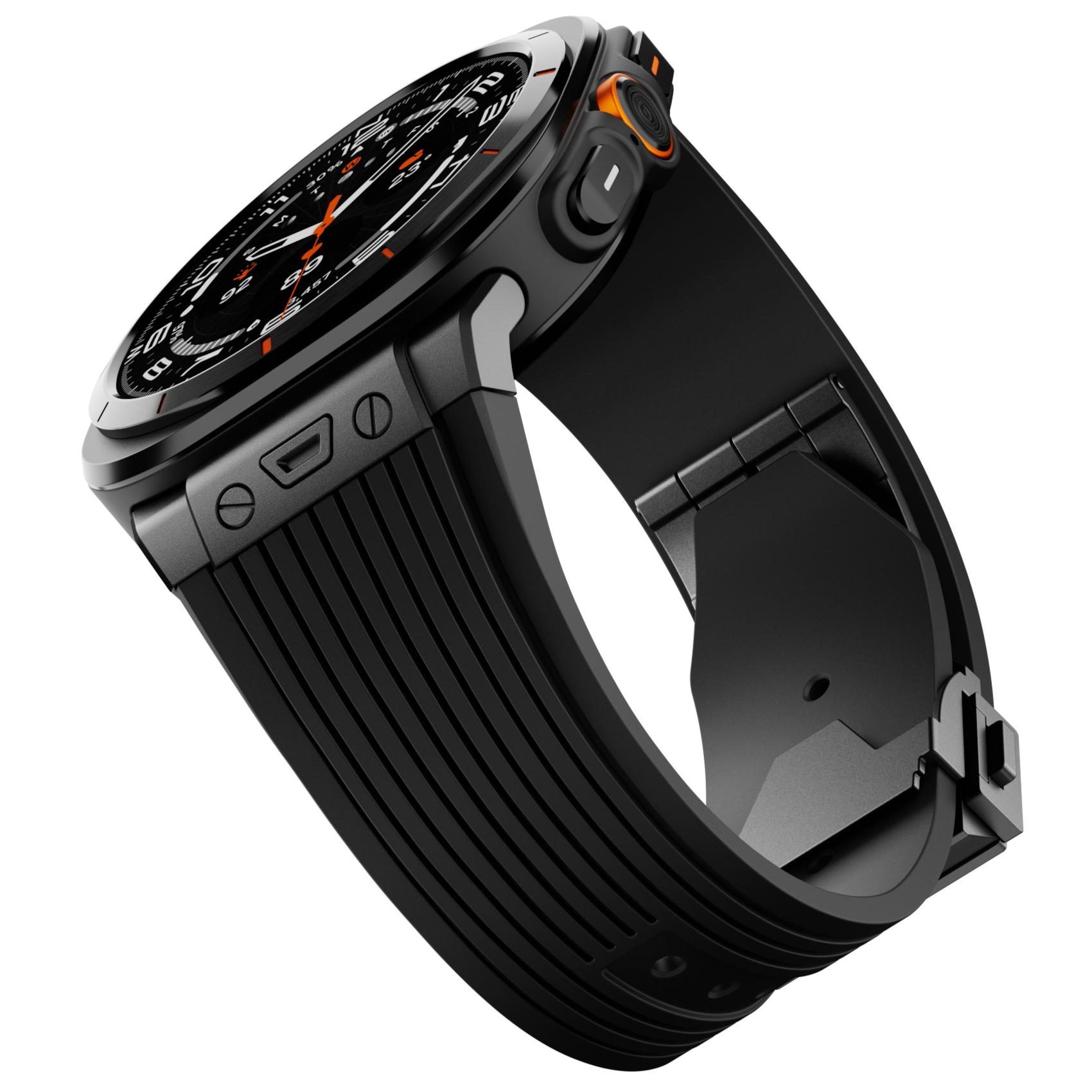 

Спортивный ремешок для Samsung Galaxy Watch Ultra 2025 47мм, ремешок с застежкой из нержавеющей стали для Samsung Galaxy Watch Ultra, роскошный браслет Galaxy Ultra(2025)