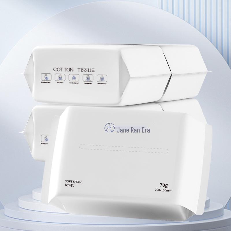 Dicke Baumwoll-Kordelzug-Gesichtstücher – Weiche, Einwegtücher für Salon & Körperpflege