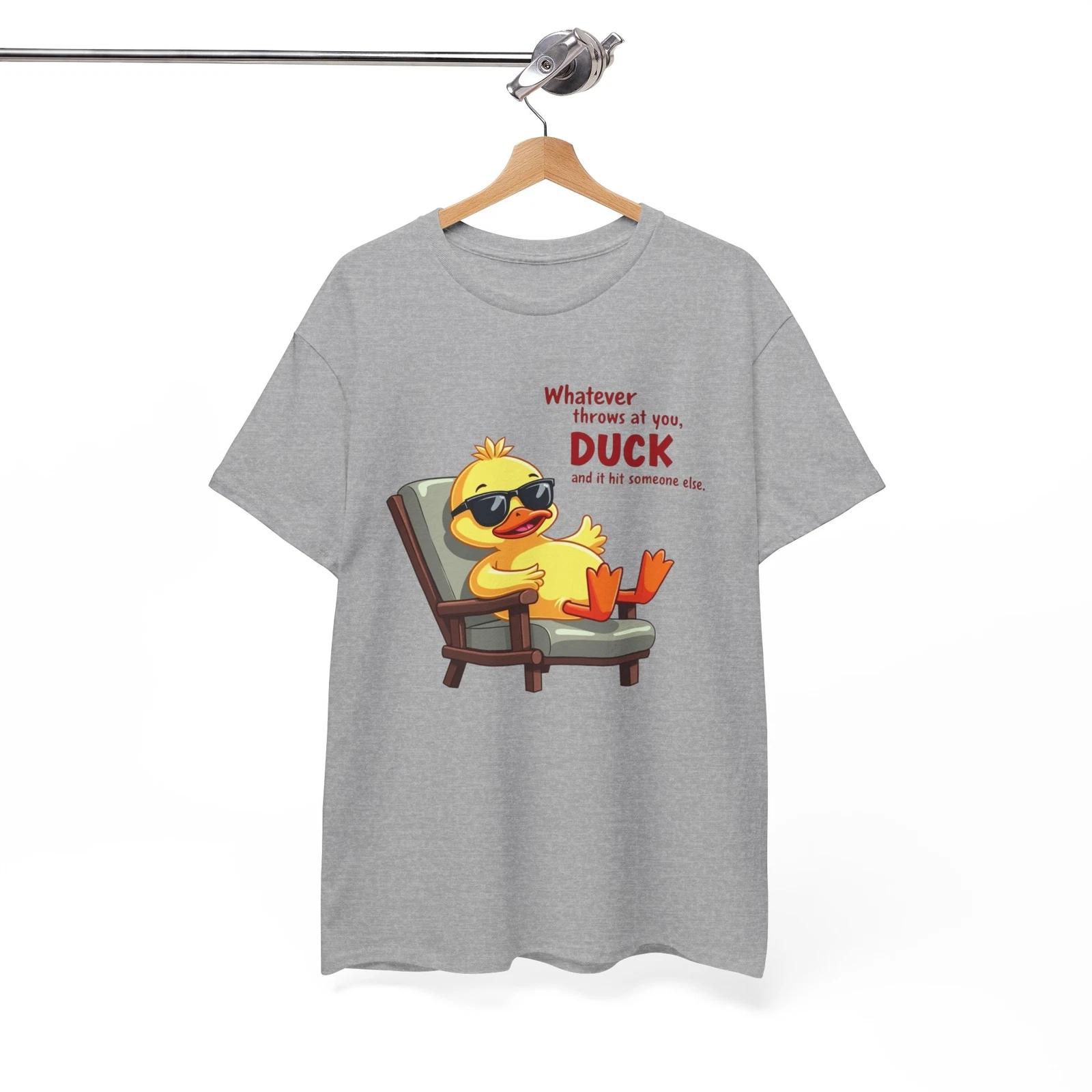 Duck T-Shirt - Wildlife Bird Lover Tee for Nature Fans - Sarcastic M
