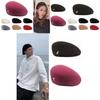 Kangol Woll-Barett Hut Modischer Trendiger Stil mit Kurzer Krempe für Alle Jahreszeiten