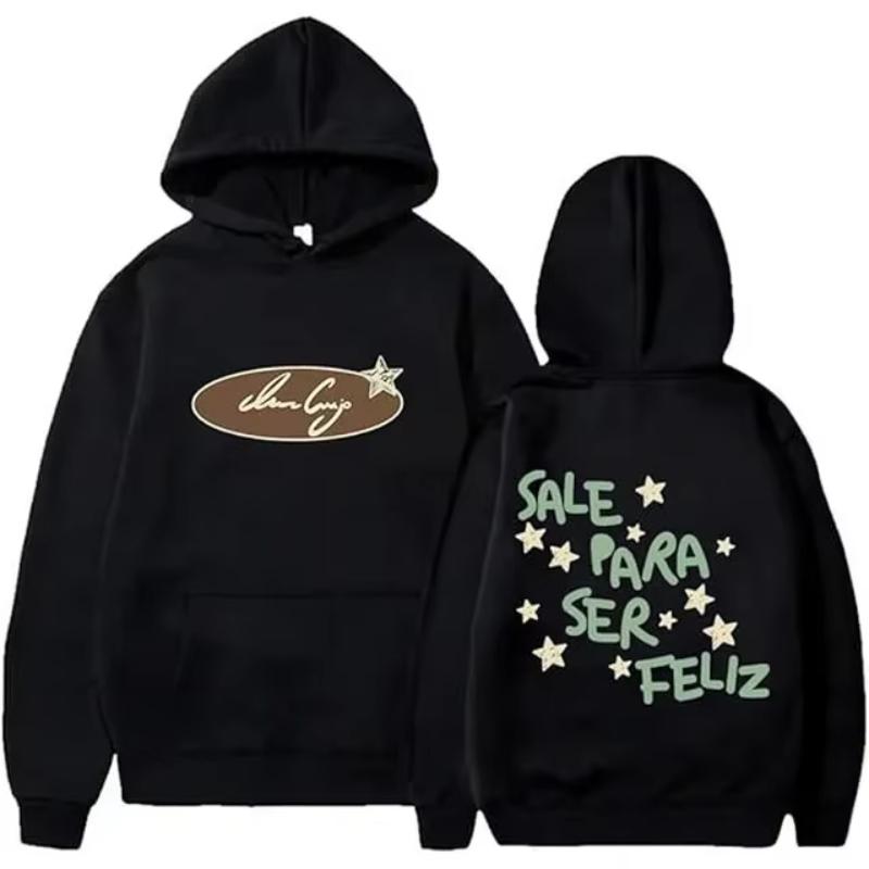 Ivan Cornejo Sale Para Ser Feliz Hooded Mirada Tour Parte Autumn Winter Sweatshirt for Men and Women Fans Pullover Oversize Top
