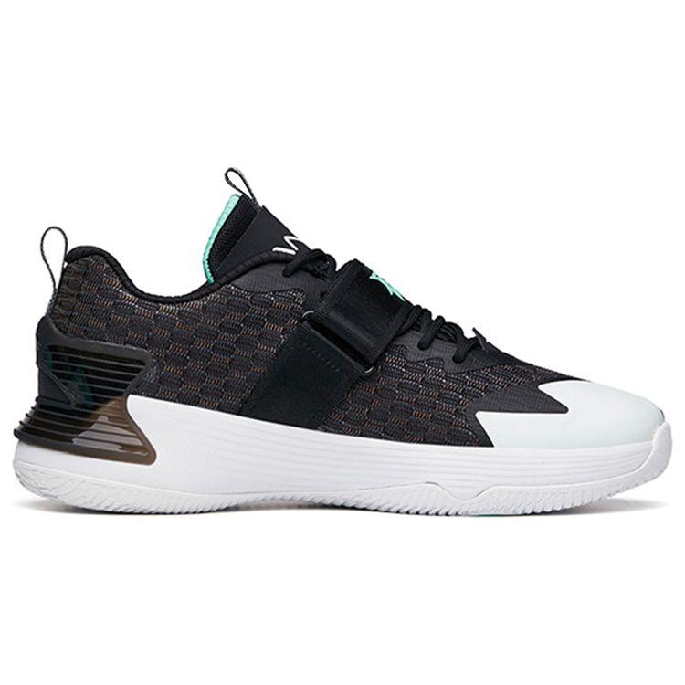 Anta Sweep 3 Basketball Shoes Men Black White 112131606-1