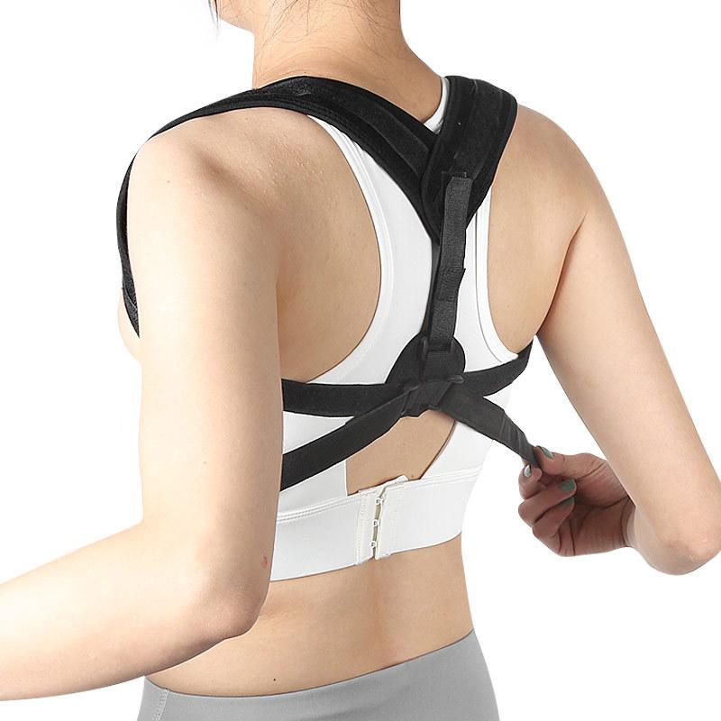 Invisible Hunchback Strap Men's and Women's Sitting Orthosis High and Low Shoulder Correction Posture Inner Wear Posture Adjuster Shoulder Closure