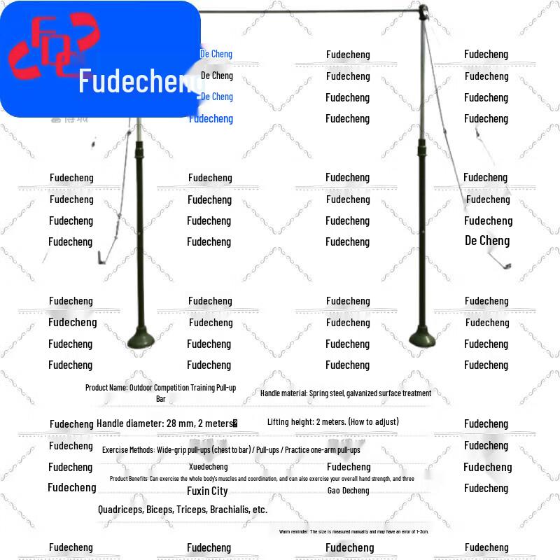 Freistehende Klimmzugstange für den Außenbereich