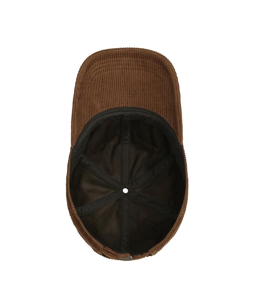 MUSINSA STANDARD Big Size Corduroy Ball Cap [Brown]