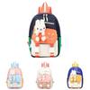 2024 Trendy Cute Cartoon Kids Backpack Fashionable Nylon Design For Boys And Girls With Animal Print