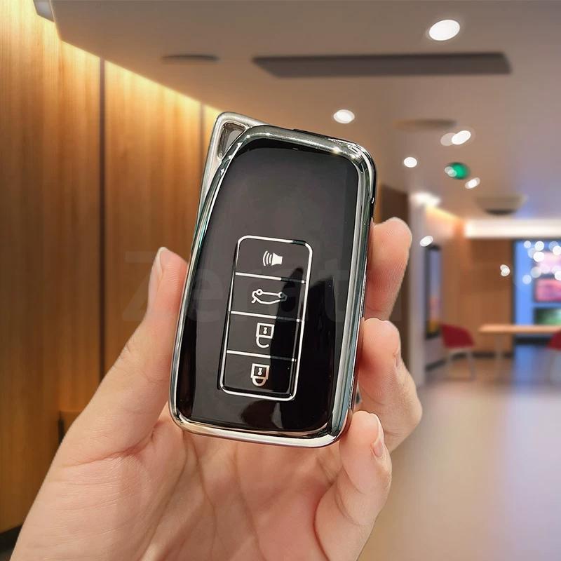 Shell Fob Accessories Car Key Case Cover For Lexus Ls 450H 260H 300H Ux200 Nx Es Ux Us Rc Lx Gx Is Rx 200 250H 350H Keychain
