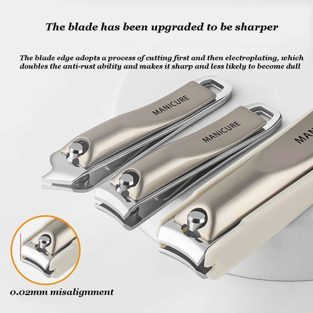 Nail clippers five-piece set, seven-piece set, nail clippers, ear picks, small scissors and other nail trimming tools