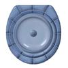Camping Toilet Seat Cover Light Weight Compact Plastic Toilet Seat Lid Potty Seat Removable Movable Toilet Lid Enduring