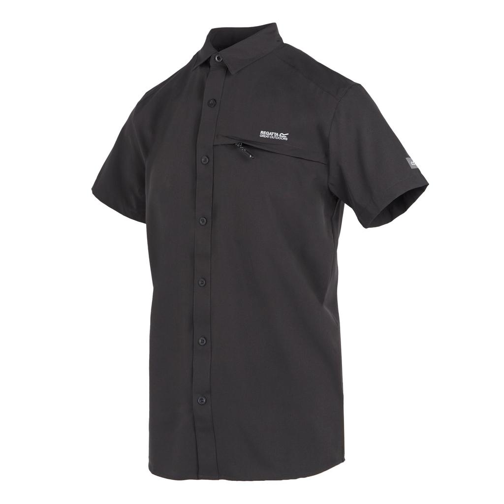 Regatta Mens Packaway Short-Sleeved Travel Shirt