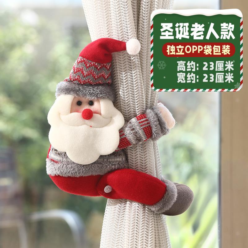 

Рождественское подвесное украшение с куклой Санты, Декорации для создания праздничной атмосферы в доме, Украшения для рождественского интерьера