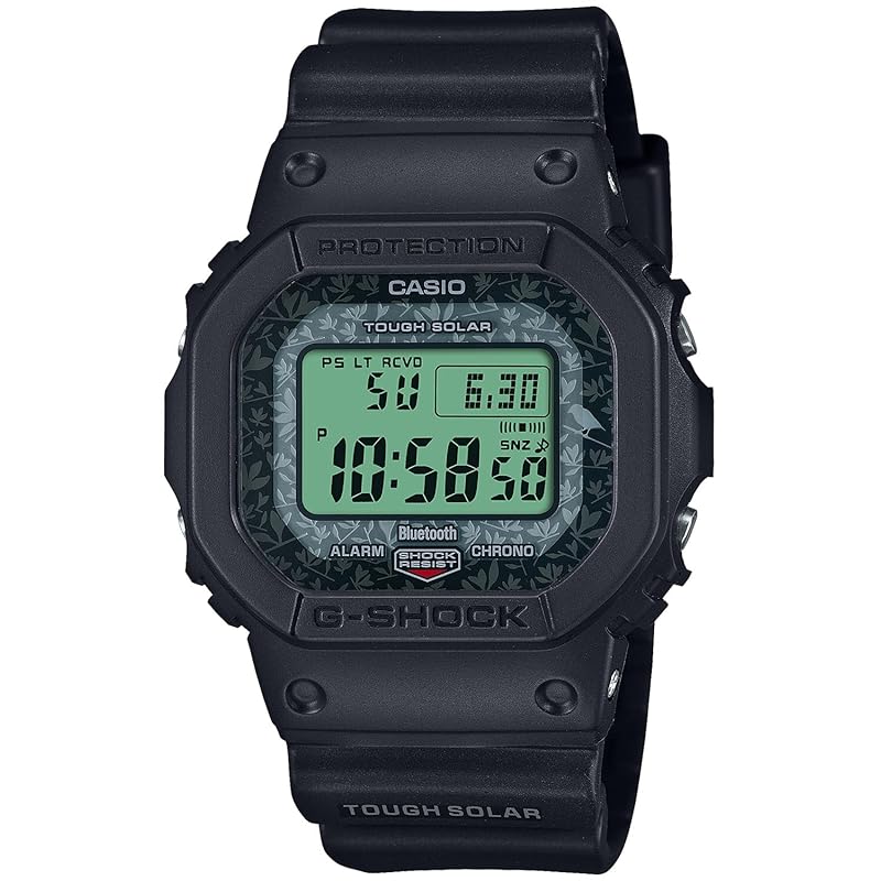 

[Casio] часы G-Shock []Модель сотрудничества с Фондом Чарльза Дарвина Оснащены Bluetooth Изготовлены из биопластика GW-B5600CD-1A3JR мужские черные