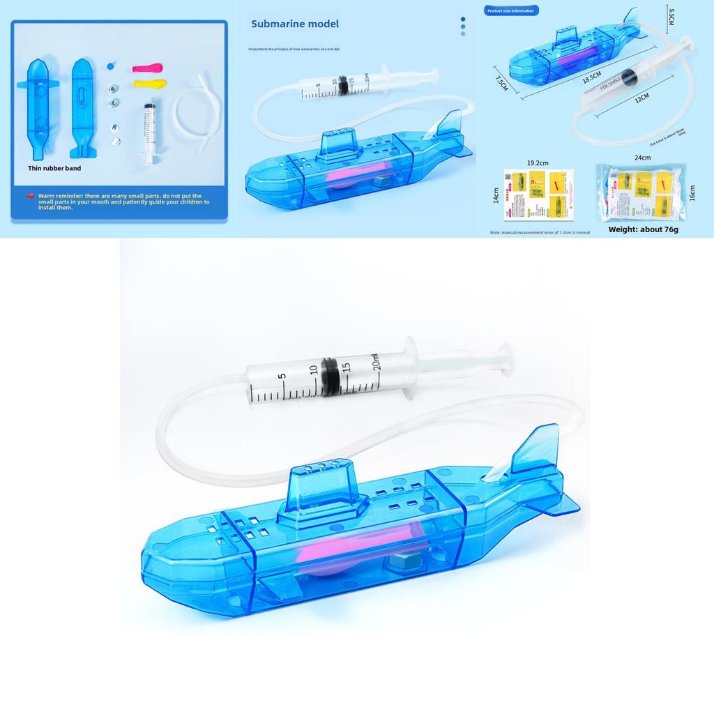 Simulations-U-Boot-Montagemodell Experimentelles Materialset Kinderspielzeug