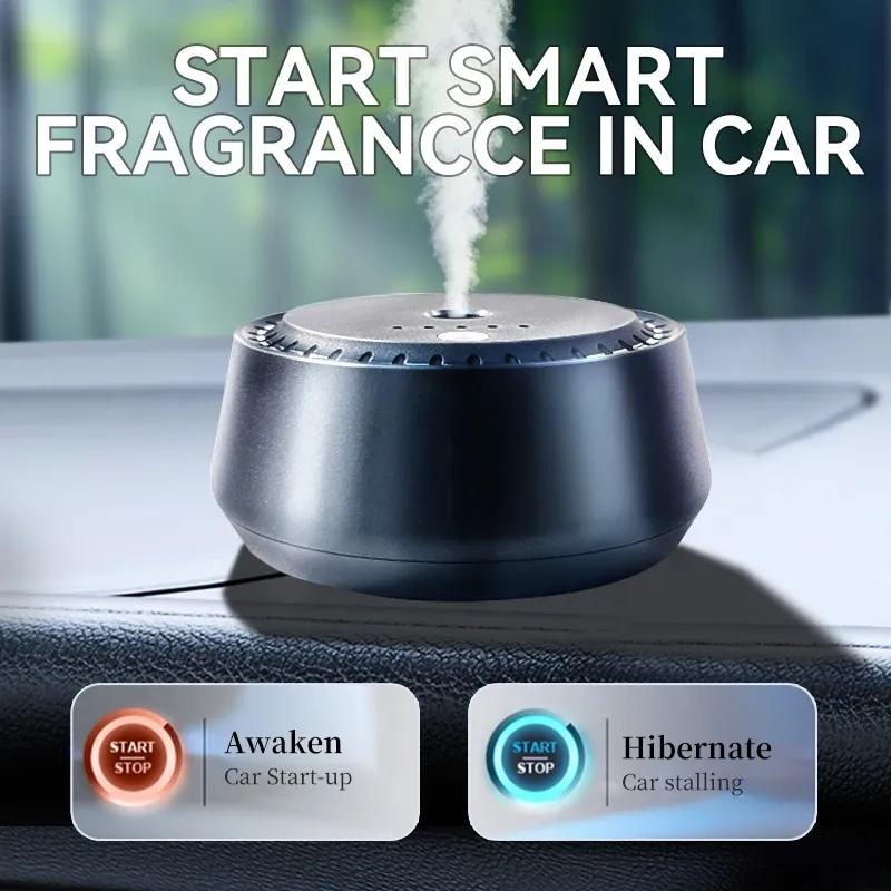 Smart Aromatherapy Diffuser AI Auto Sensing Start Stop Spray Quick Odor Eliminator Long Lasting Fragrance Home Car Use Portable